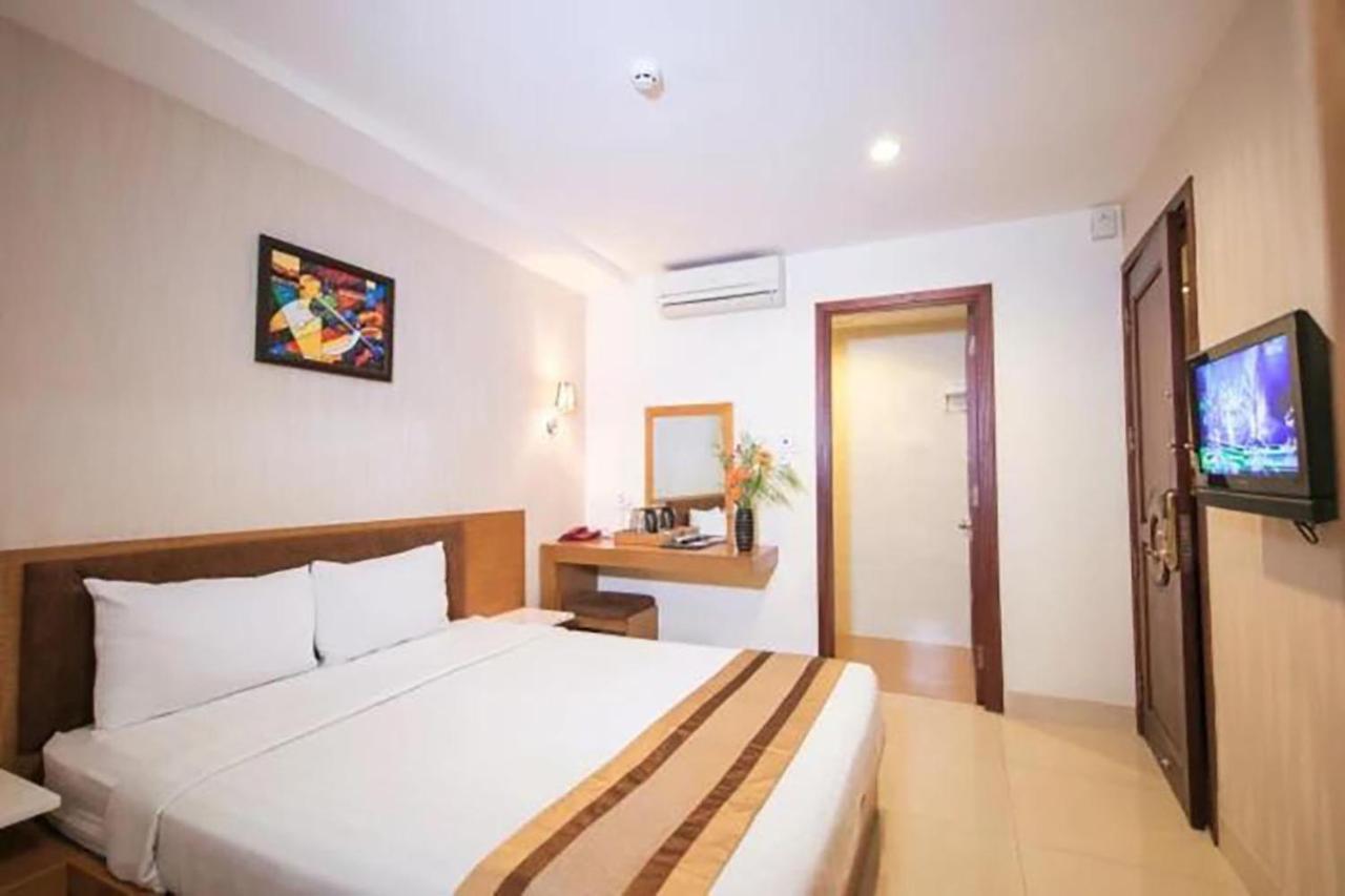 Valentine Luxury Hotel - 31 Bui Vien Street Ho Chi Minh-stad Buitenkant foto