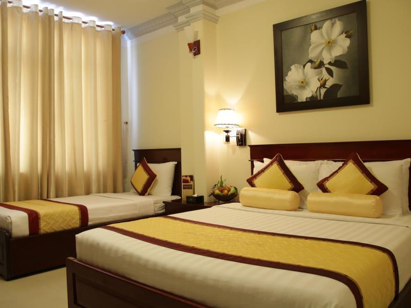 Valentine Luxury Hotel - 31 Bui Vien Street Ho Chi Minh-stad Buitenkant foto